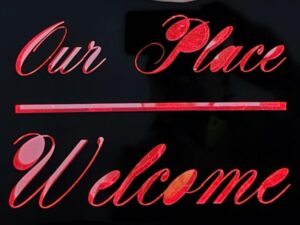 Modern solar house signs that combine style, visibility & eco-friendly design. Custom-made to make your home stand out day or night.